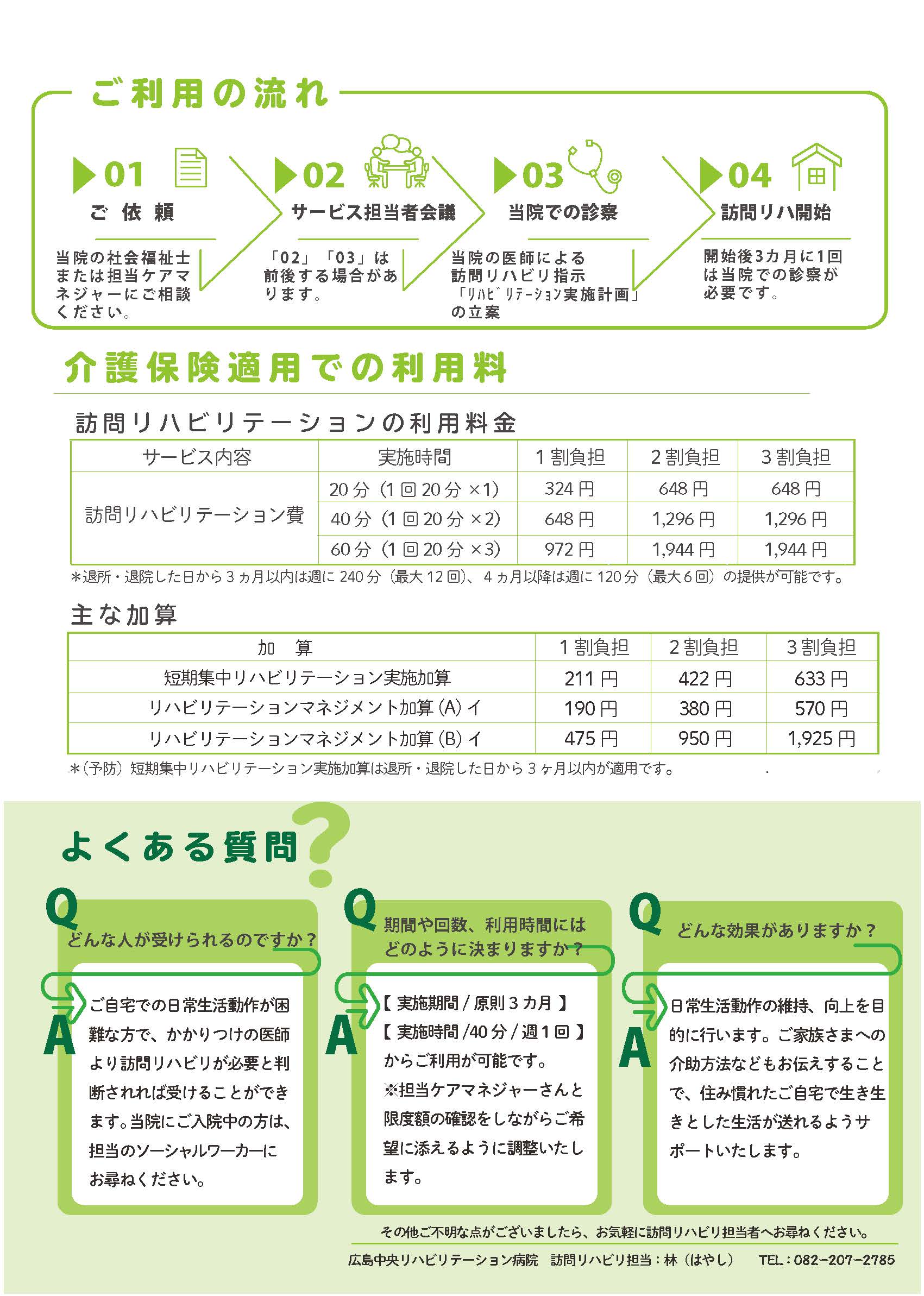 訪問リハビリテーションを始めました お知らせ 広島中央リハビリテーション病院